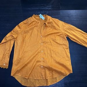 NWT Old Navy Mustard Blouse